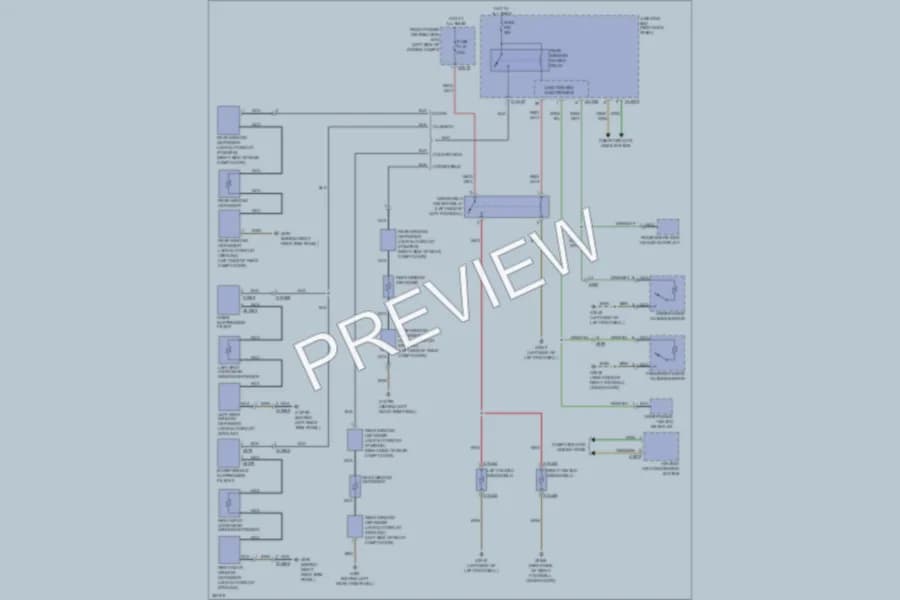 2012 MINI CooperClubman Defoggers wiring diagram preview