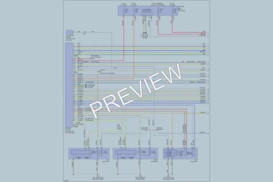 2012 MINI CooperCoupe Headlights wiring diagram preview