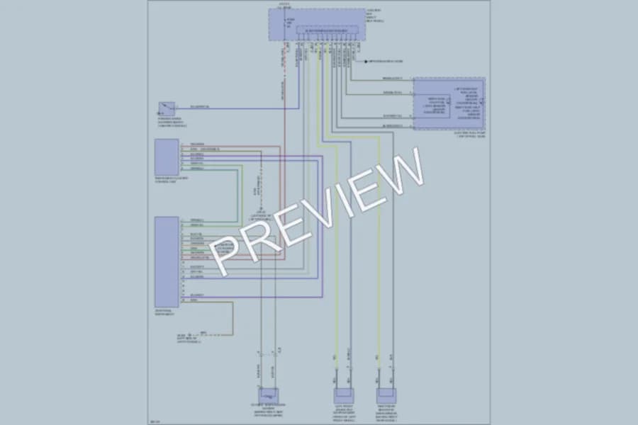2012 MINI CooperCoupe Instrument Cluster wiring diagram preview