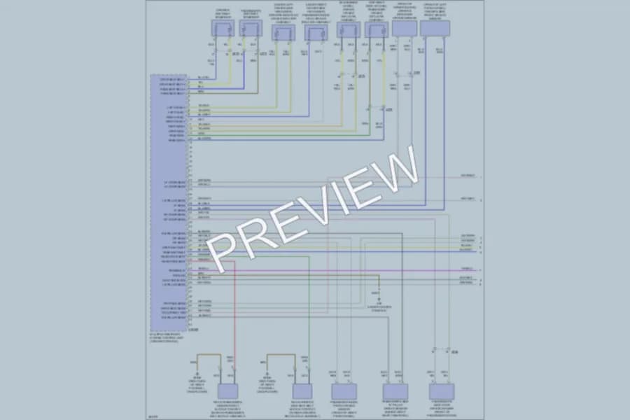 2012 MINI CooperRoadster Supplemental Restraints wiring diagram preview