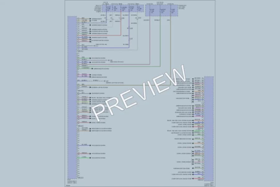 2012 Mazda 2 Body Control Modules wiring diagram preview