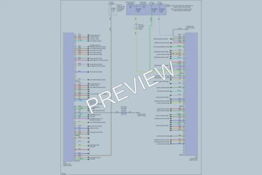 2012 Mazda 3 Body Control Modules wiring diagram preview