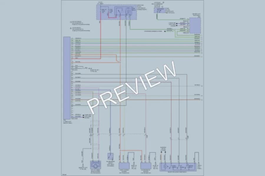 2012 Mazda 6 Transmission wiring diagram preview