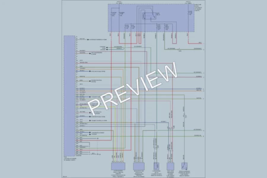 2012 Mazda CX7 Engine Performance wiring diagram preview