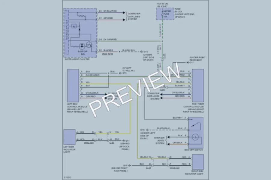 2012 Mazda CX7 Navigation wiring diagram preview