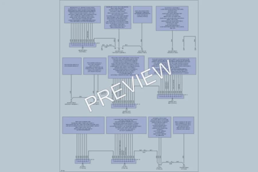 2012 Mazda CX9 Ground Distribution wiring diagram preview