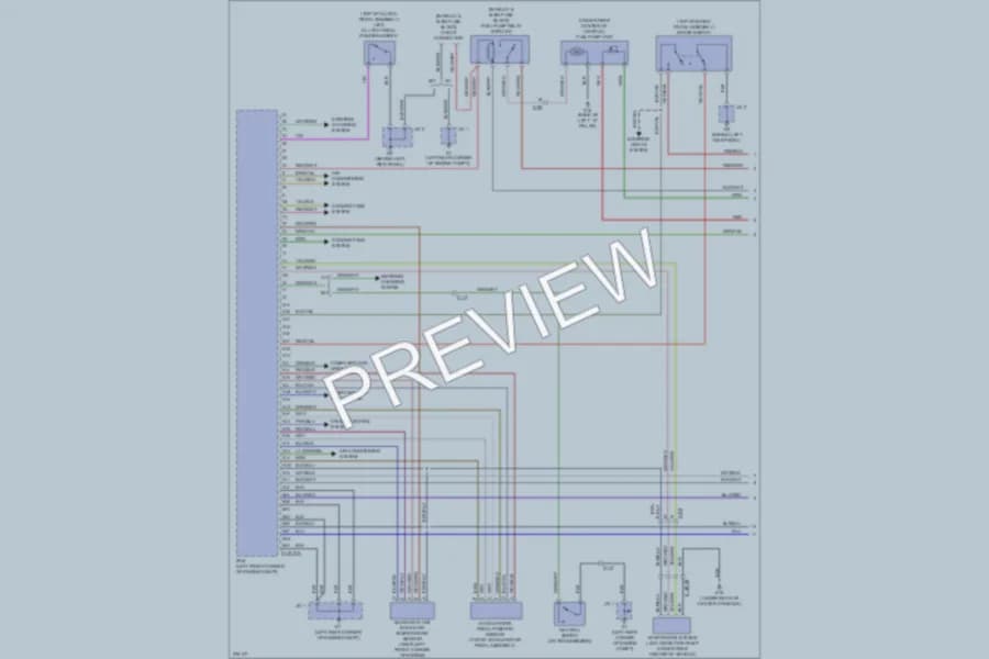 2012 Mazda MX5Miata Engine Performance wiring diagram preview