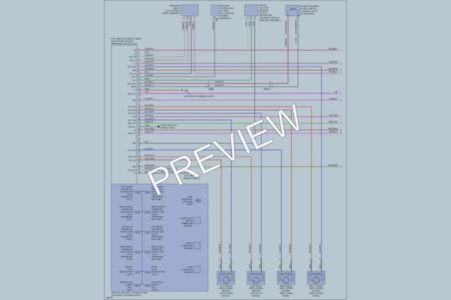 2012 MercedesBenz E350 Anti Lock Brakes wiring diagram preview