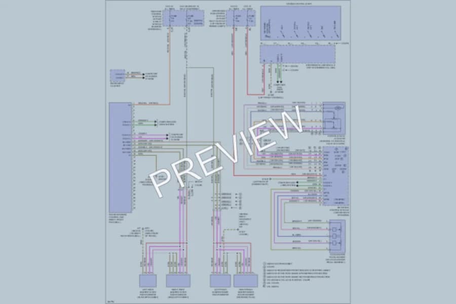 2012 MercedesBenz E550 Cruise Control wiring diagram preview