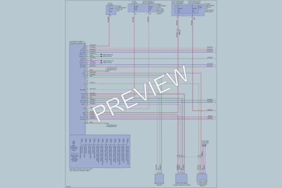 2012 MercedesBenz ML550 Anti Lock Brakes wiring diagram preview