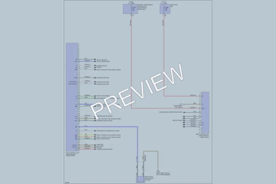 2012 MercedesBenz ML550 Body Control Modules wiring diagram preview