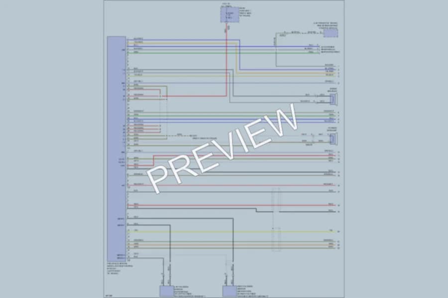 2012 MercedesBenz S350BLUETEC Anti Theft wiring diagram preview