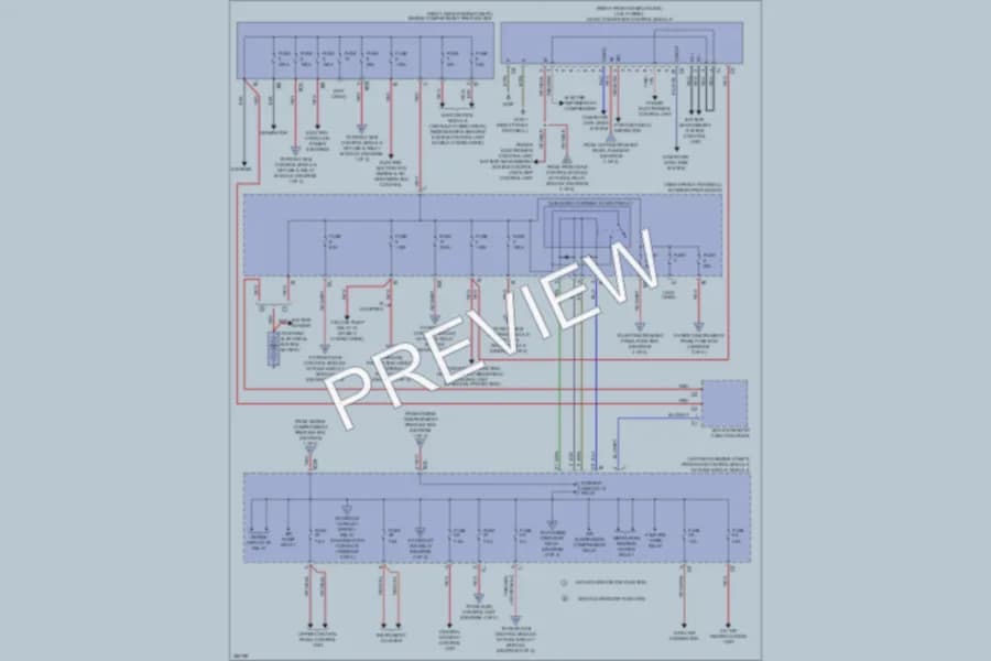 2012 MercedesBenz S350BLUETEC Power Distribution wiring diagram preview