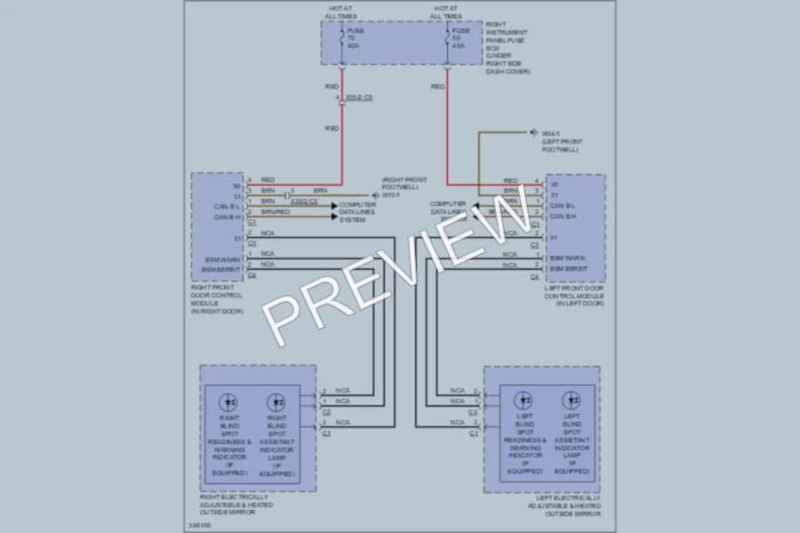 2012 MercedesBenz S400HYBRID Navigation wiring diagram preview