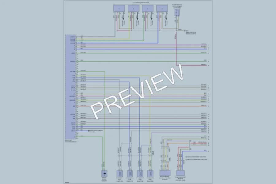 2012 MercedesBenz SLK250 Engine Performance wiring diagram preview