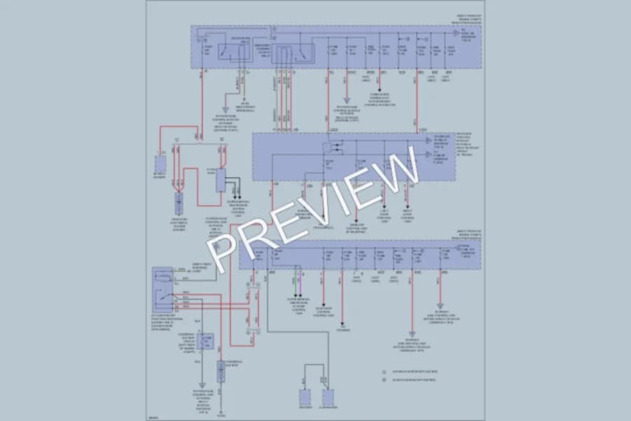 2012 MercedesBenz SLK250 Power Distribution wiring diagram preview