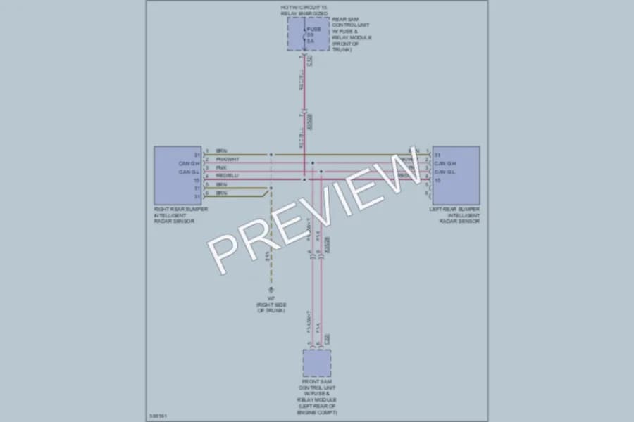 2012 MercedesBenz SLK350 Navigation wiring diagram preview