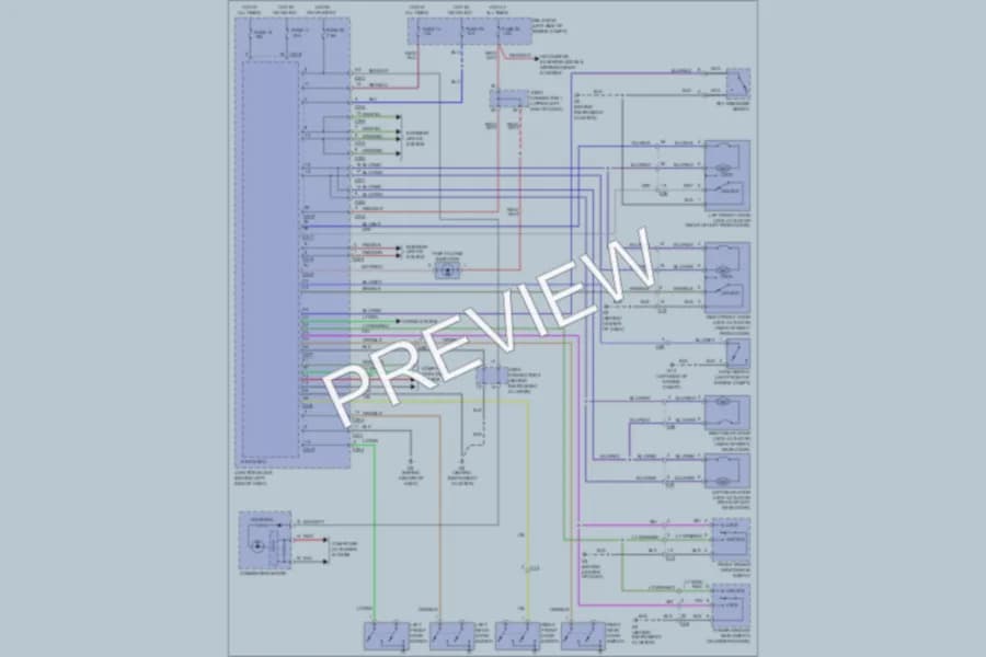 2012 Mitsubishi Galant Anti Theft wiring diagram preview