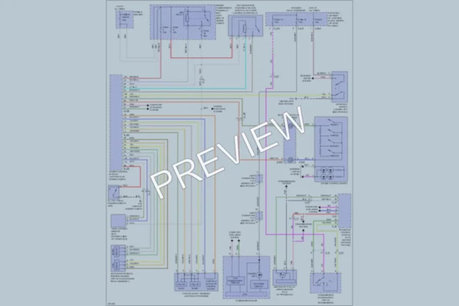 2012 Mitsubishi Lancer Cruise Control wiring diagram preview