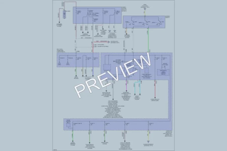 2012 Mitsubishi Lancer Power Distribution wiring diagram preview