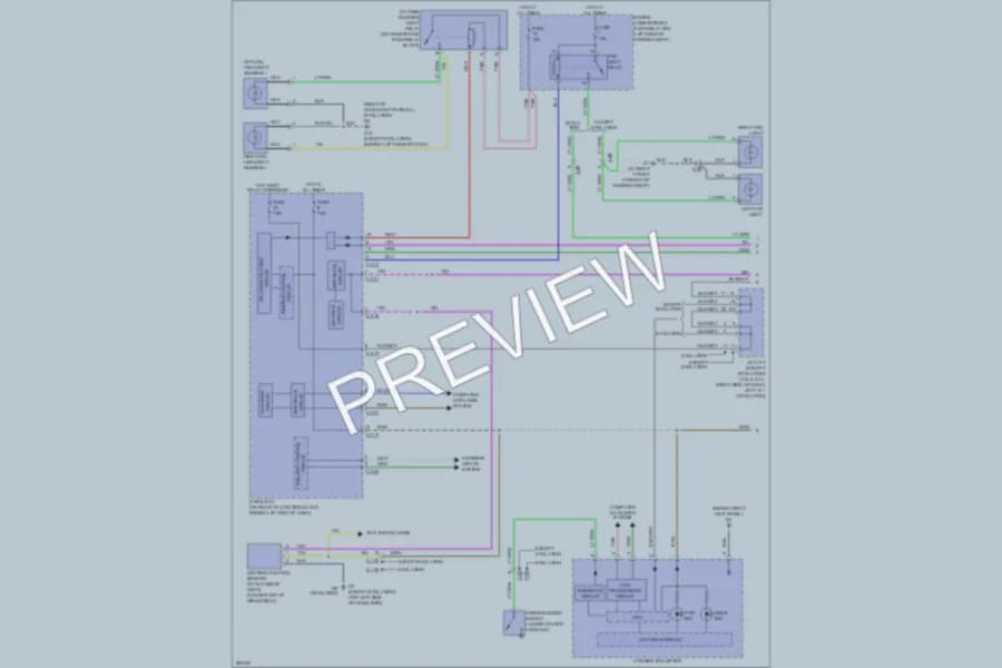 2012 Mitsubishi LancerSportback Headlights wiring diagram preview