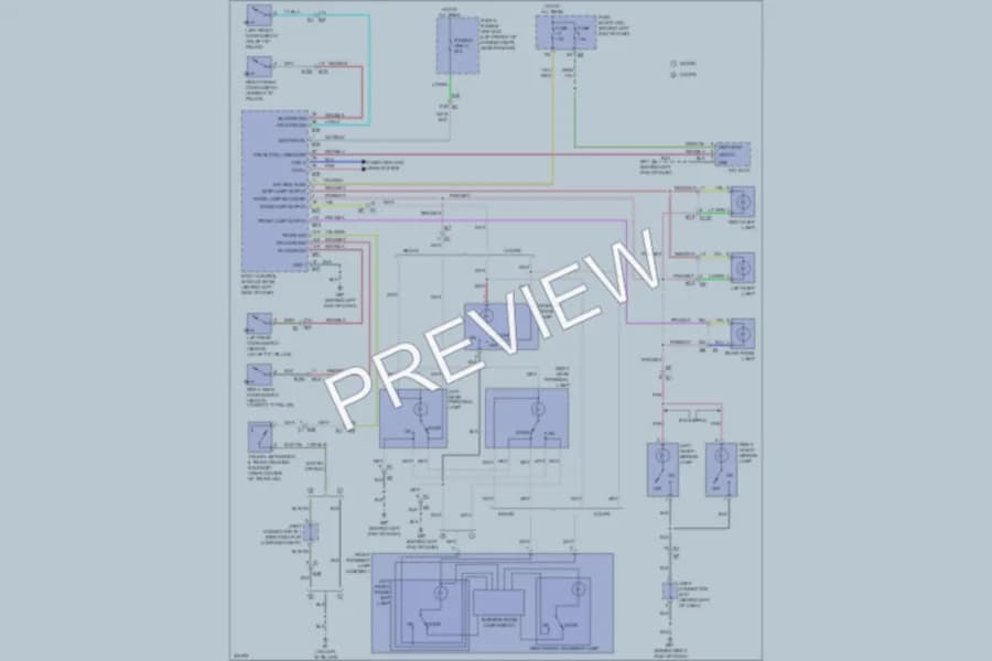 2012 Nissan Altima Interior Lights wiring diagram preview