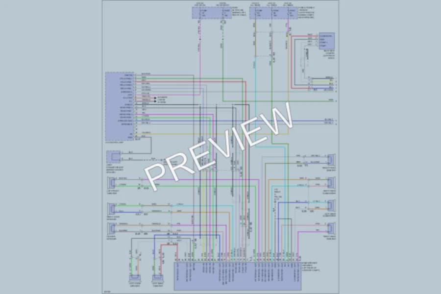 2012 Nissan Altima Navigation wiring diagram preview