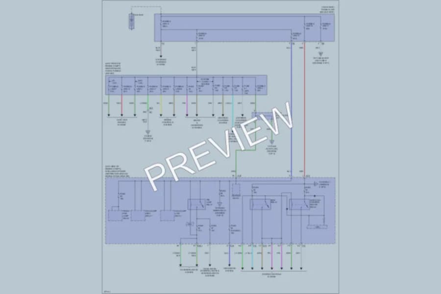 2012 Nissan Altima Power Distribution wiring diagram preview