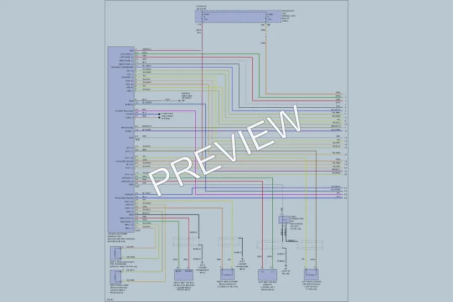 2012 Nissan Altima Supplemental Restraints wiring diagram preview