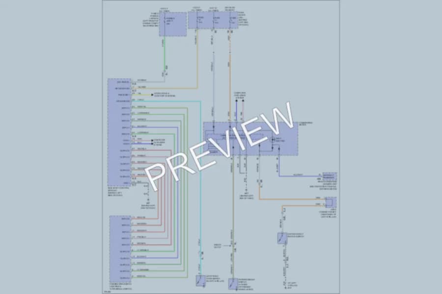 2012 Nissan Altima Warning Systems wiring diagram preview