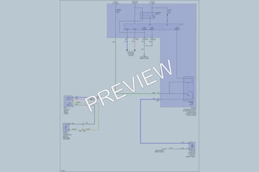 2012 Nissan Armada Cooling Fan wiring diagram preview