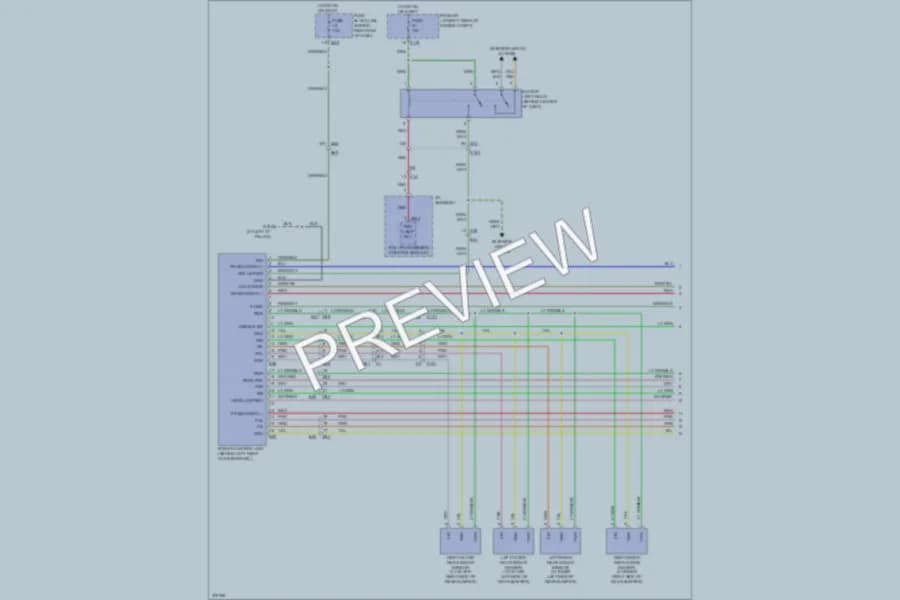 2012 Nissan Armada Navigation wiring diagram preview