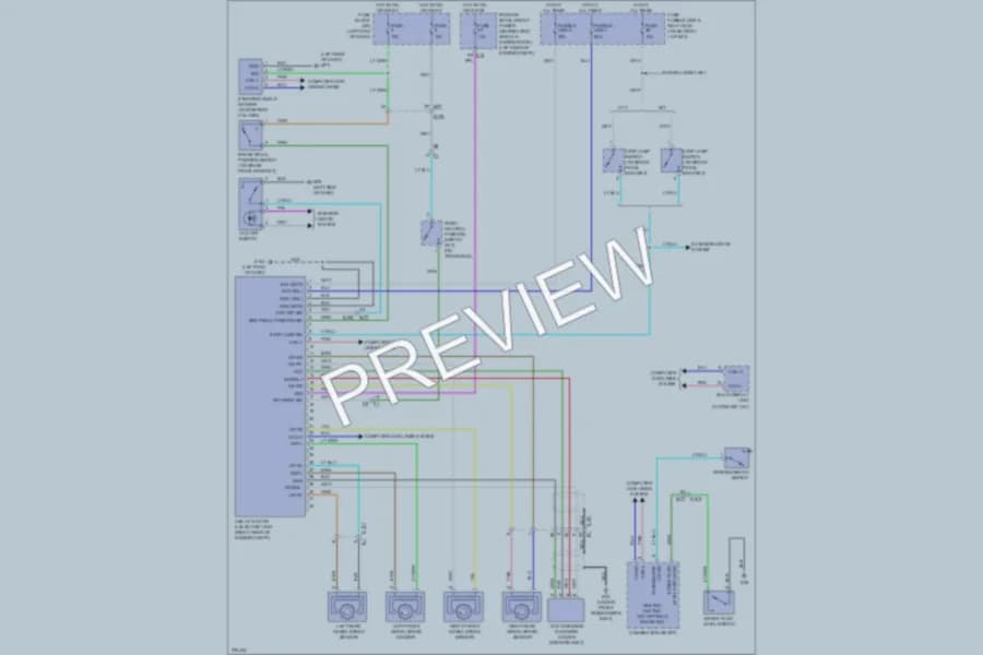 2012 Nissan JUKE Anti Lock Brakes wiring diagram preview