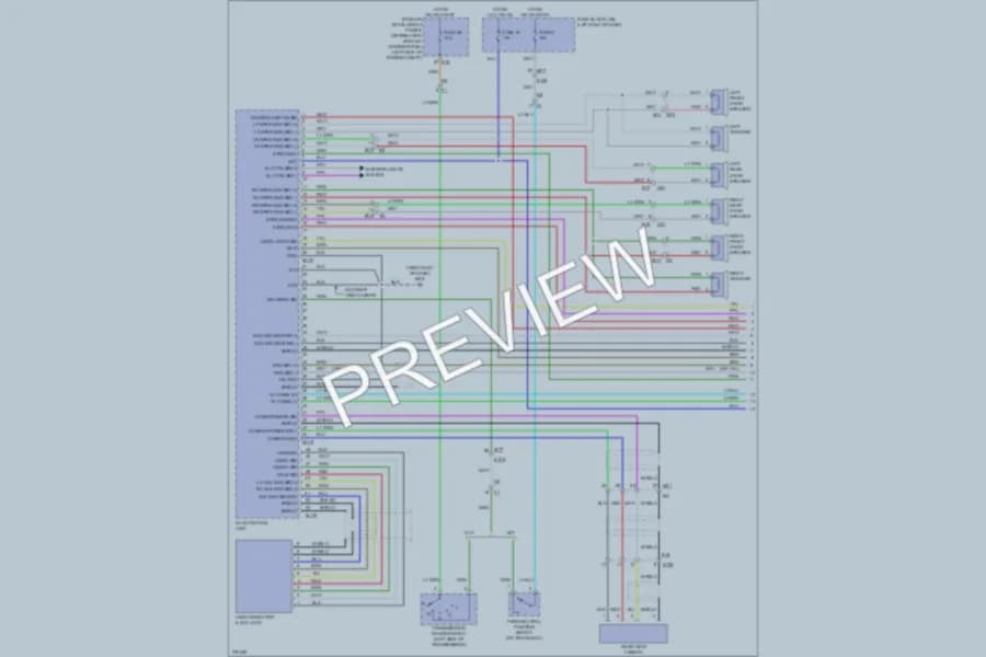 2012 Nissan JUKE Radio wiring diagram preview