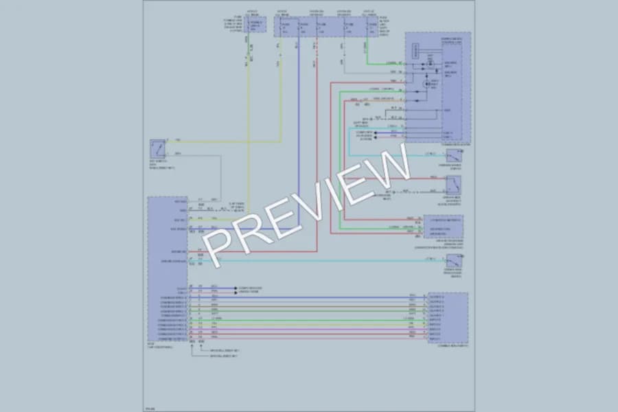 2012 Nissan JUKE Warning Systems wiring diagram preview