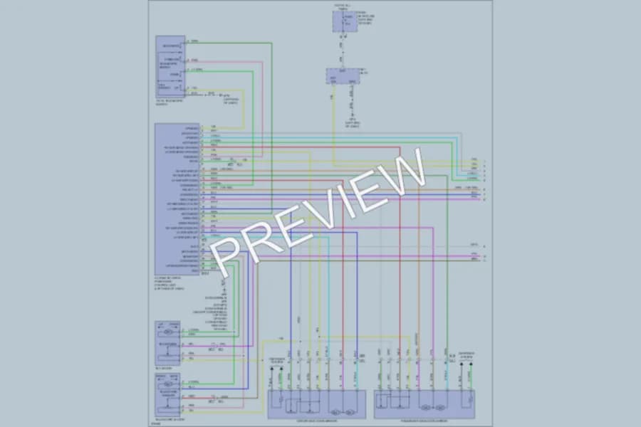 2012 Nissan Murano Memory Systems wiring diagram preview