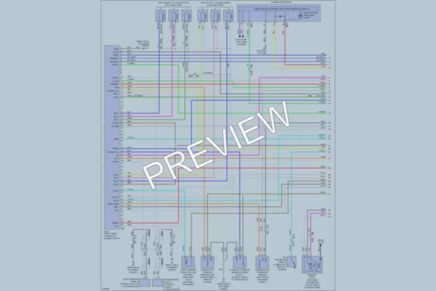 2012 Nissan NV3500HD Engine Performance wiring diagram preview