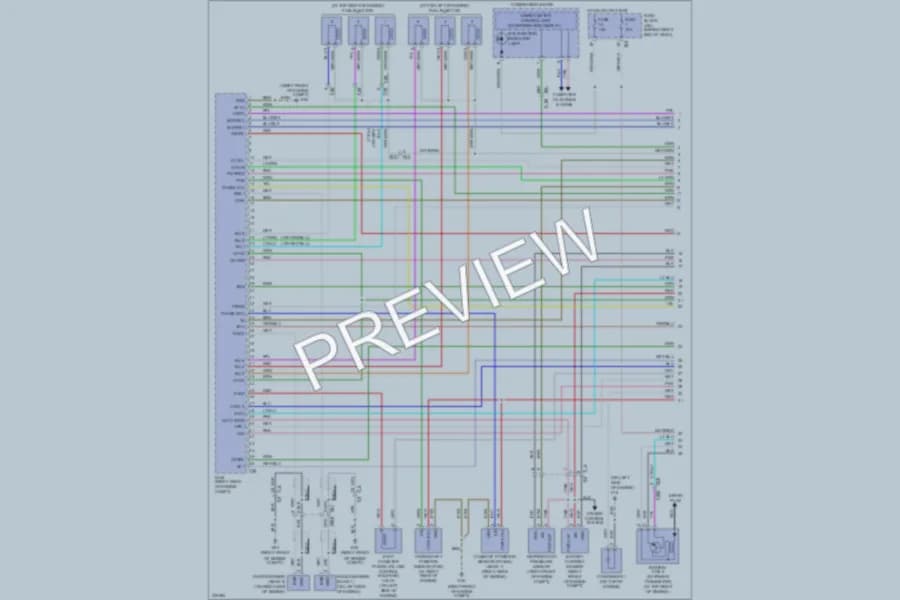 2012 Nissan Pathfinder Engine Performance wiring diagram preview