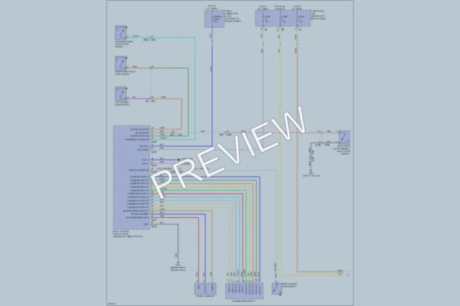 2012 Nissan Quest Headlights wiring diagram preview