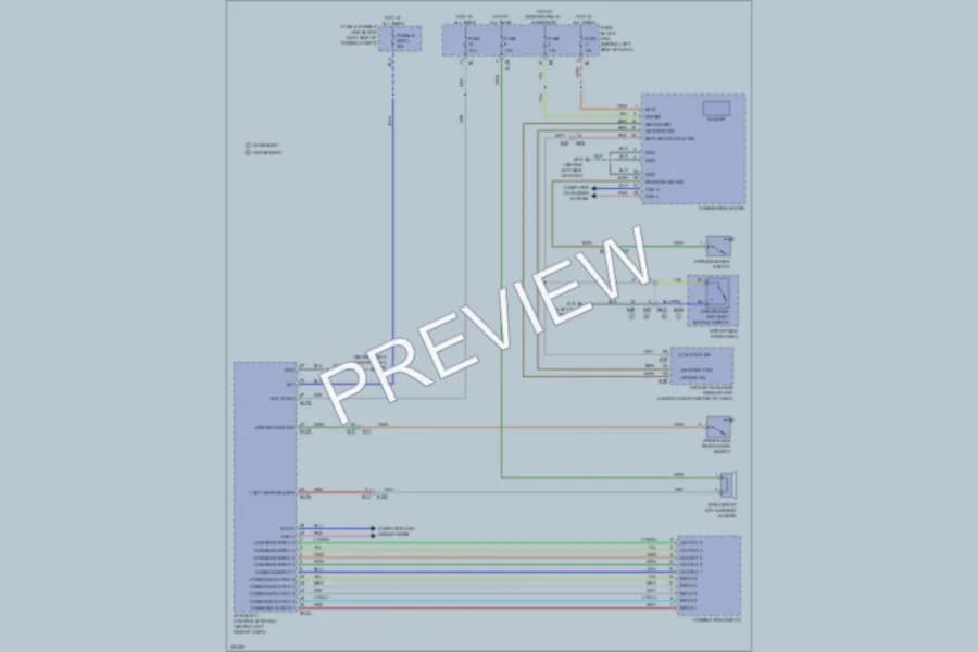 2012 Nissan Quest Warning Systems wiring diagram preview