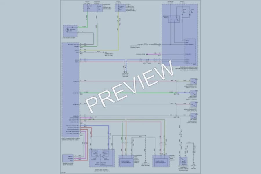 2012 Nissan Rogue Anti Theft wiring diagram preview