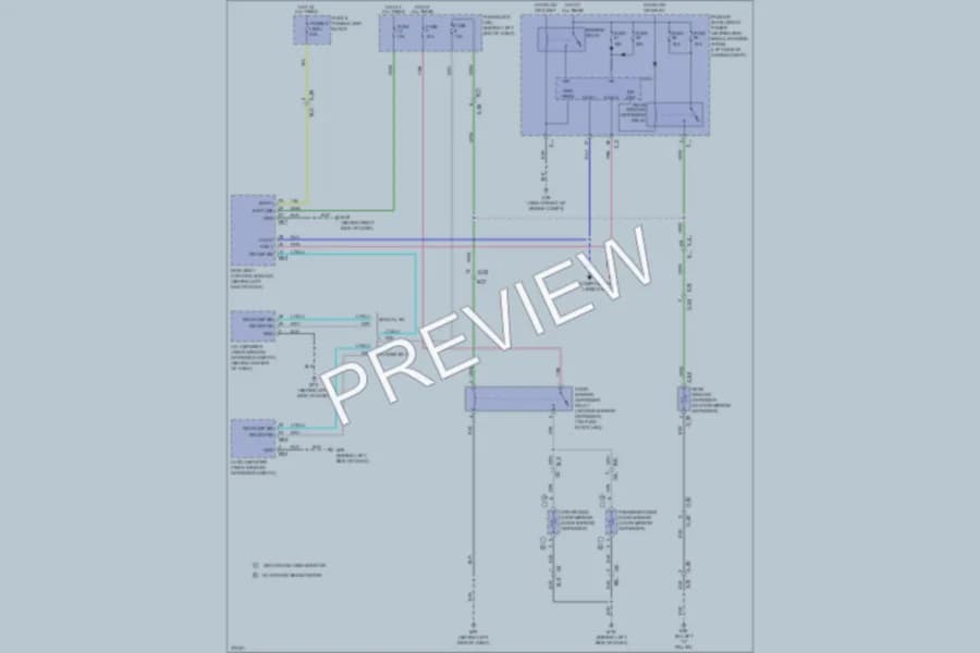 2012 Nissan Rogue Defoggers wiring diagram preview