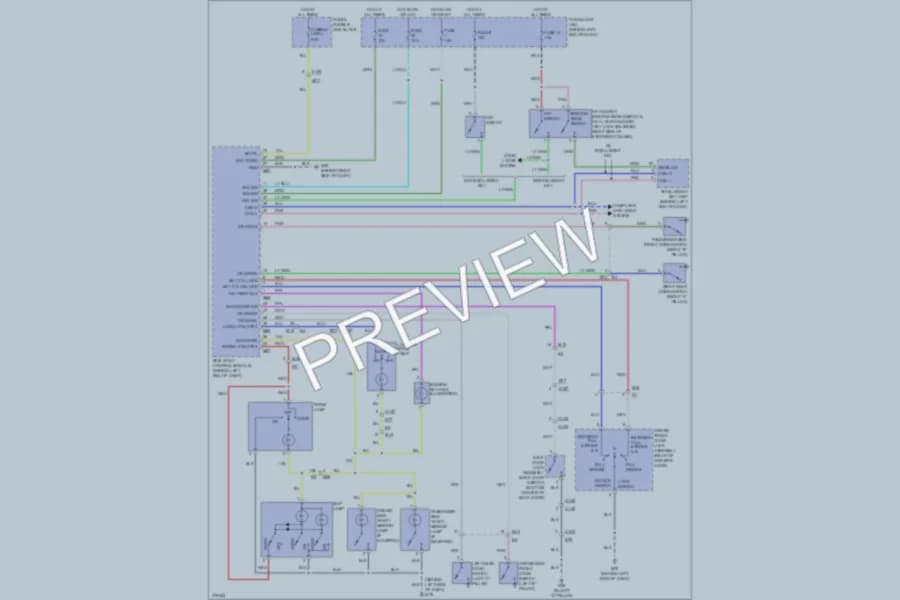 2012 Nissan Rogue Interior Lights wiring diagram preview
