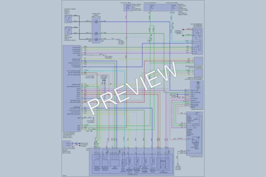 2012 Nissan Rogue Transmission wiring diagram preview