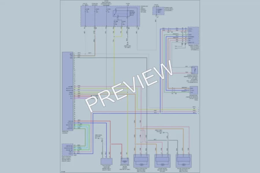 2012 Nissan Sentra Air Conditioning wiring diagram preview