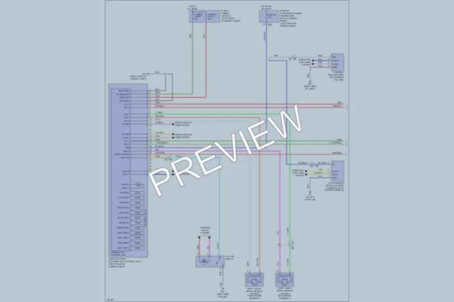 2012 Nissan Sentra Anti Lock Brakes wiring diagram preview