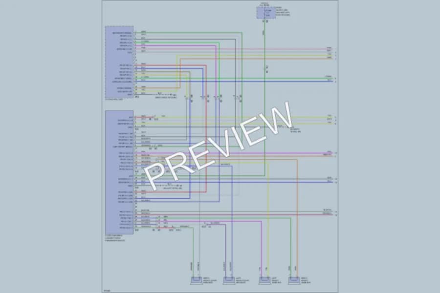 2012 Nissan Sentra Navigation wiring diagram preview
