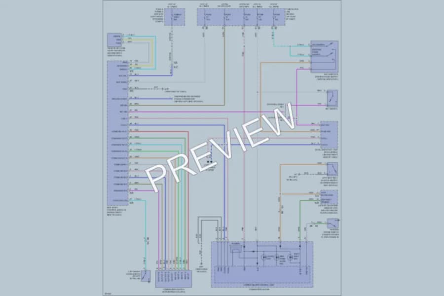 2012 Nissan Sentra Warning Systems wiring diagram preview