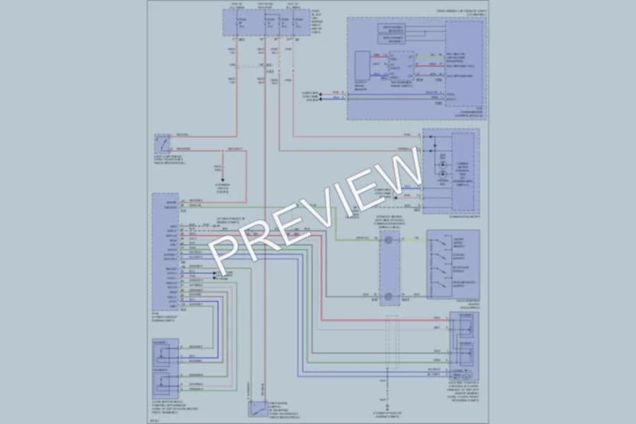 2012 Nissan Titan Cruise Control wiring diagram preview