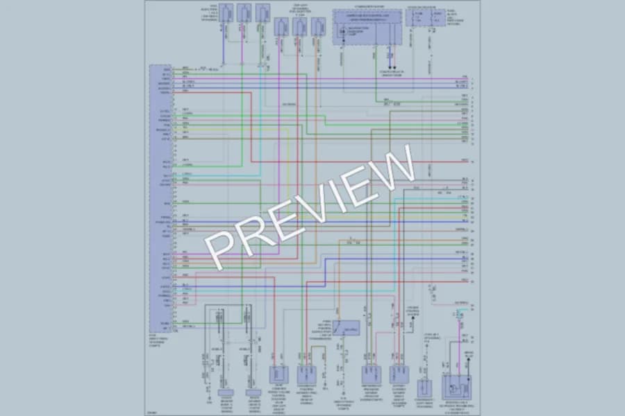 2012 Nissan Xterra Engine Performance wiring diagram preview